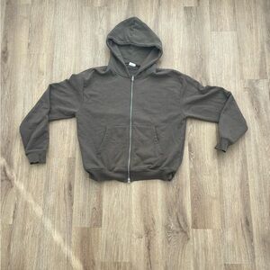 Men's Gray Hoodie Sweater